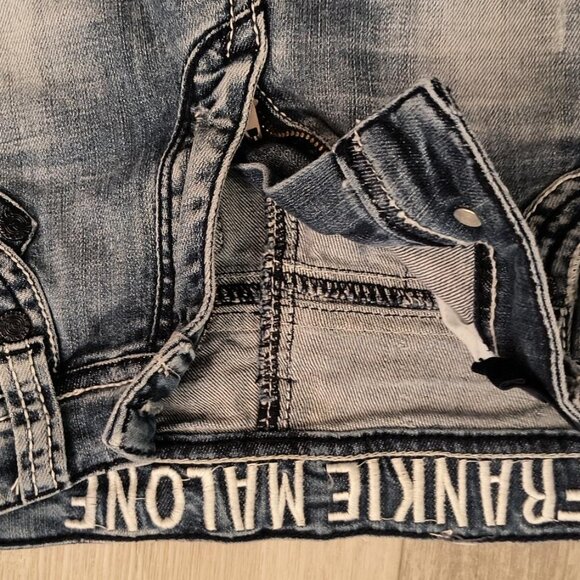 Frankie Malone Jeans women's 38 denim blue‎ bootcut - Picture 9 of 16